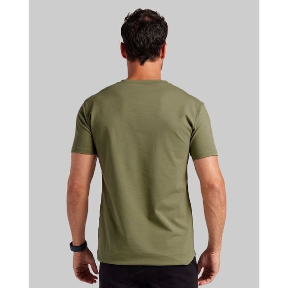 ✨Bylt Signature Drop-Cut V-Neck Green Sz Large Tee✨ - Picture 3 of 8